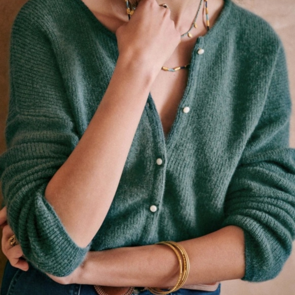 Sezane Gaspard Jumper XS Sage